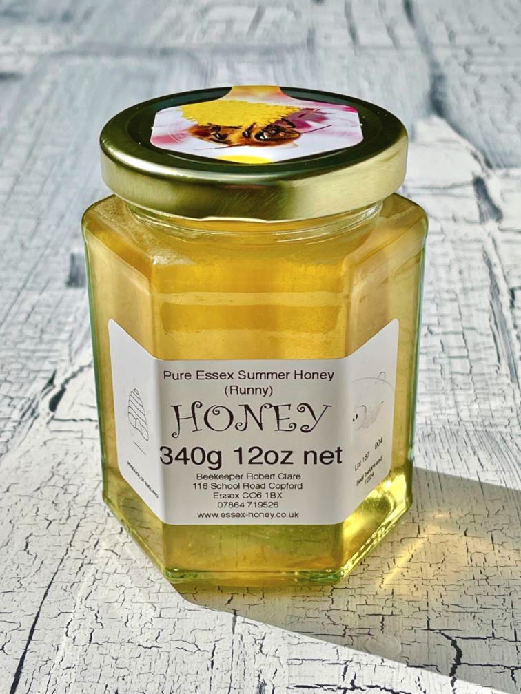 Jar of Summer Borage Honey