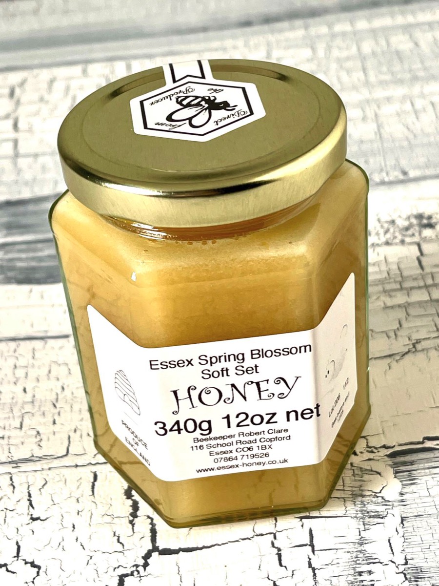 Jar of Essex Spring Blossom Honey